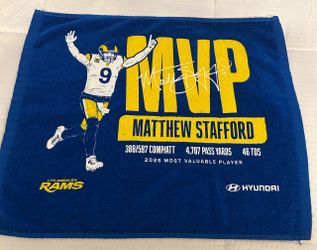 Matthew Stafford MVP Rally Towel