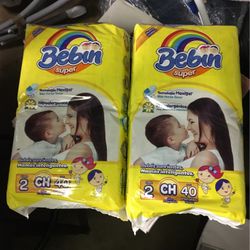 Baby Diaper Size 2 Lot 15 Packs Of 40