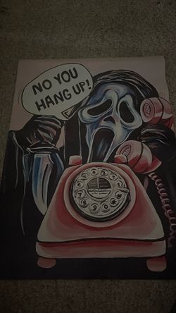 Scream tapestry