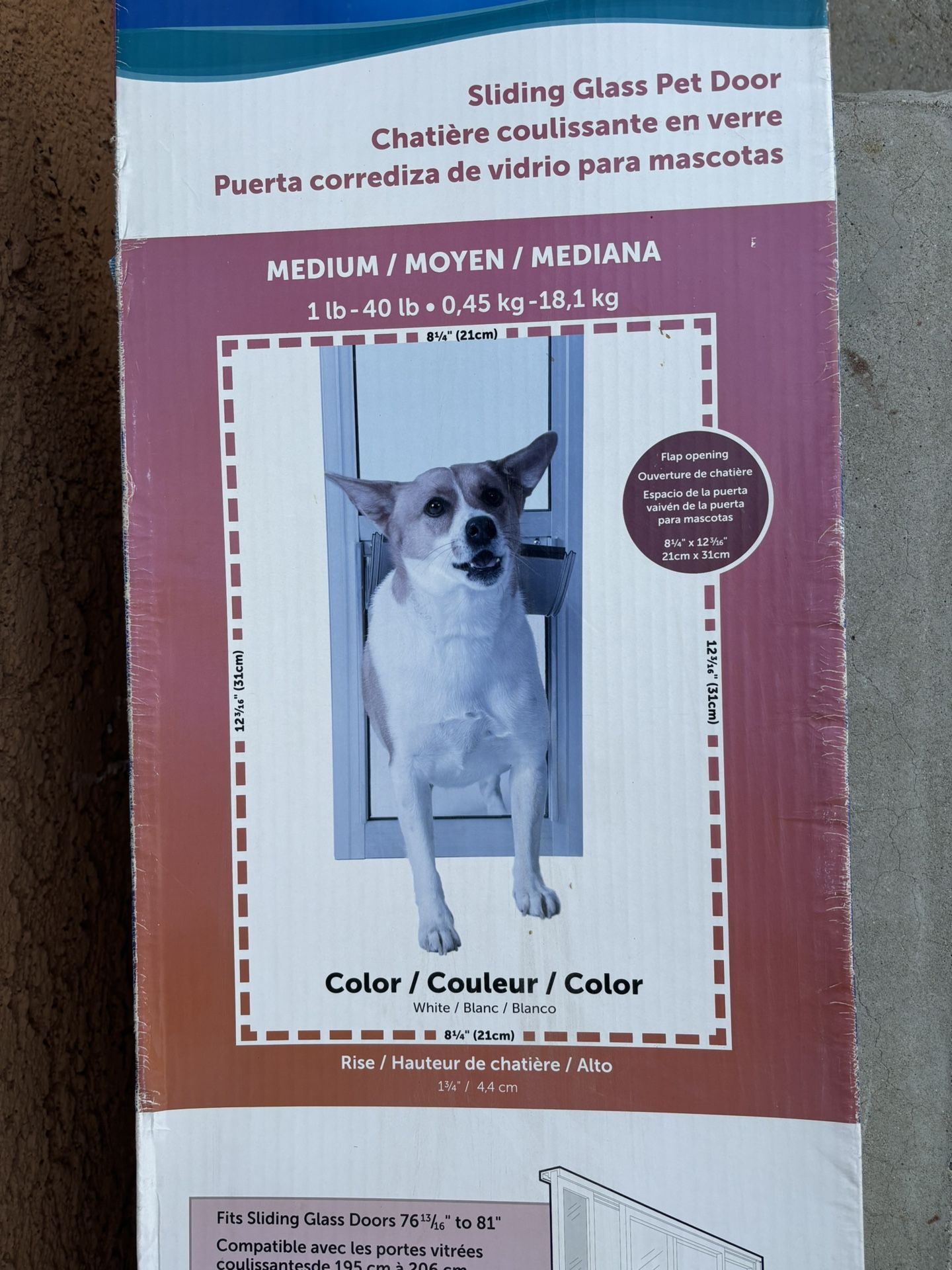 Sliding Glass Pet Door