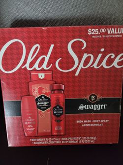 Mens Old SPICE Body Set