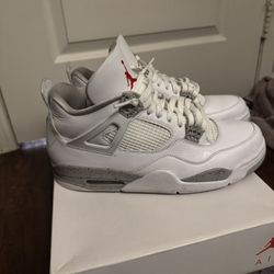 Jordan 4 Retro Oreo White