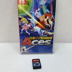 Mario Tennis Aces Electronics - Nintendo Switch CIB COMPLETE