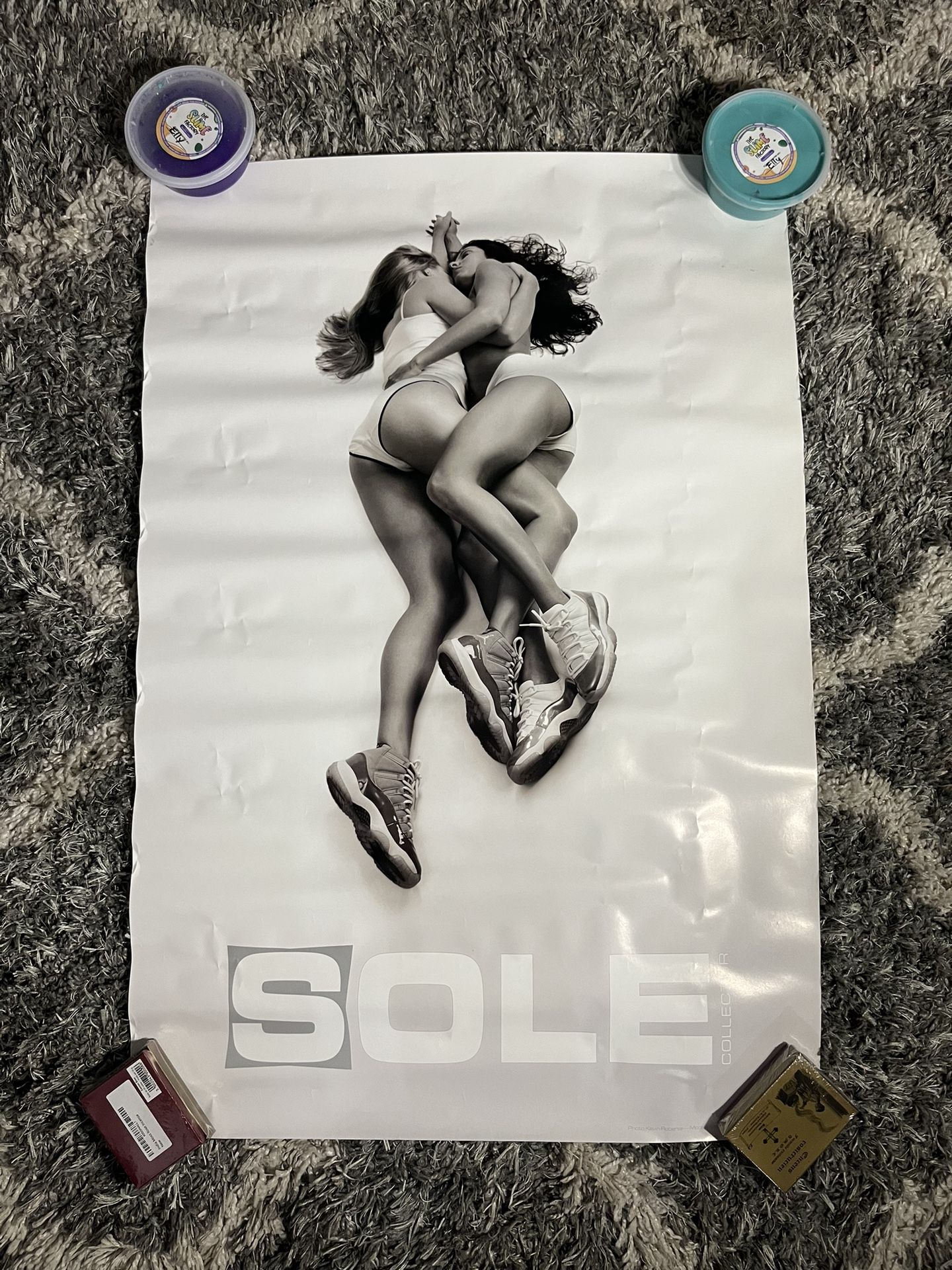 Sole Collector Magazine Nike Air Jordan 11 XI Poster 2006 Vintage 36x24