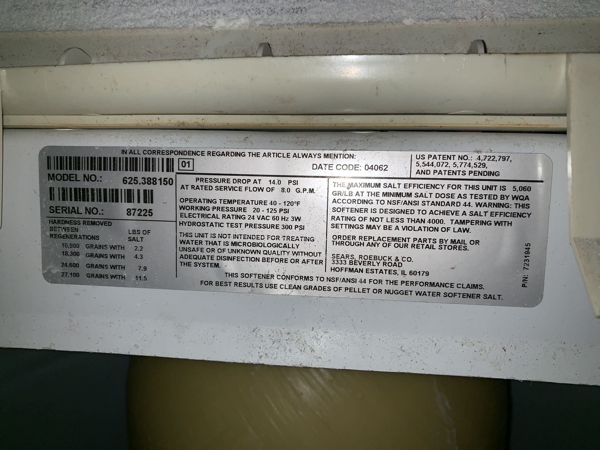 Kenmore Ultrasoft 100 Water Softener for Sale in Mesa, AZ OfferUp