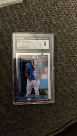 Tetairoa McMillan Graded CHC 9 $35