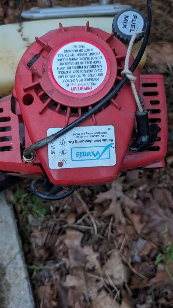 Mantis Tiller For Parts