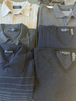 Brandini Men’s XL Sweaters Like  New, Various Colors