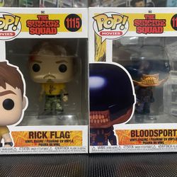 The Suicide Squad Funko set