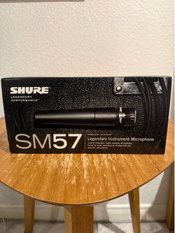 Shure SM57 microphone