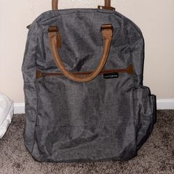 Grey Backpack 