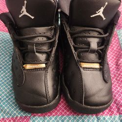 Jordan 13s GOLD GLITTER Toddler 8C