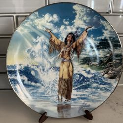 “Free Spirit” Ernie Cselko Bradford Exchange 1997 Collector Plate
