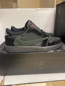 Nike Jordan 1 Travis Scott Black Phantom Size 9.5 + More