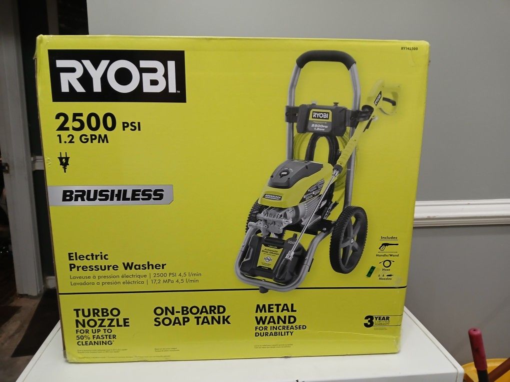 Ryobi Electric Pressure Washer 2500psi