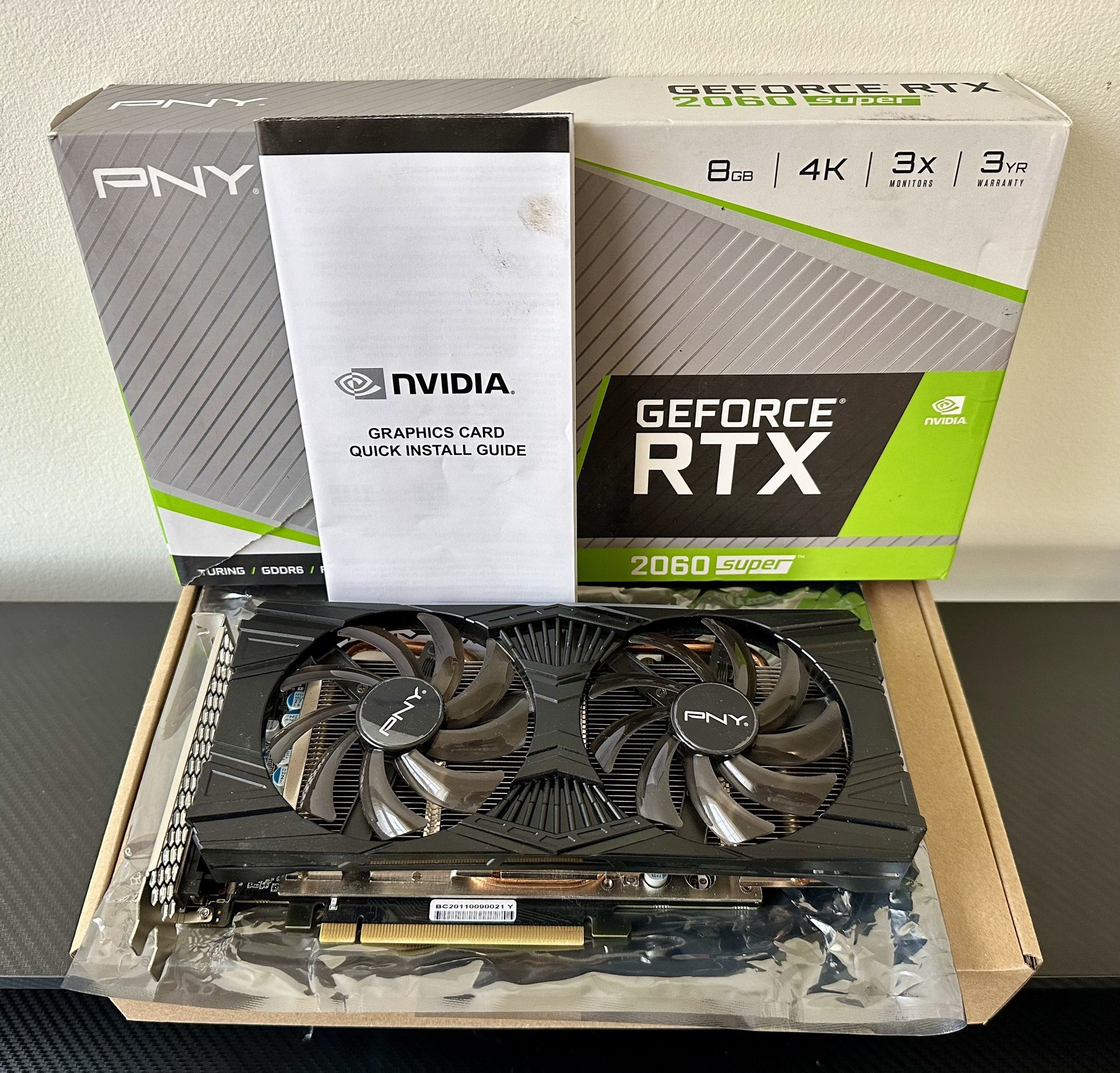 PNY GeForce RTX 2600 Super 8Gb Graphics Card
