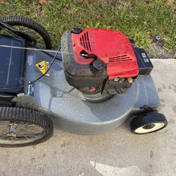 Lawn mower craftsman start right up front Wheels Drive Self Propelled work perfect