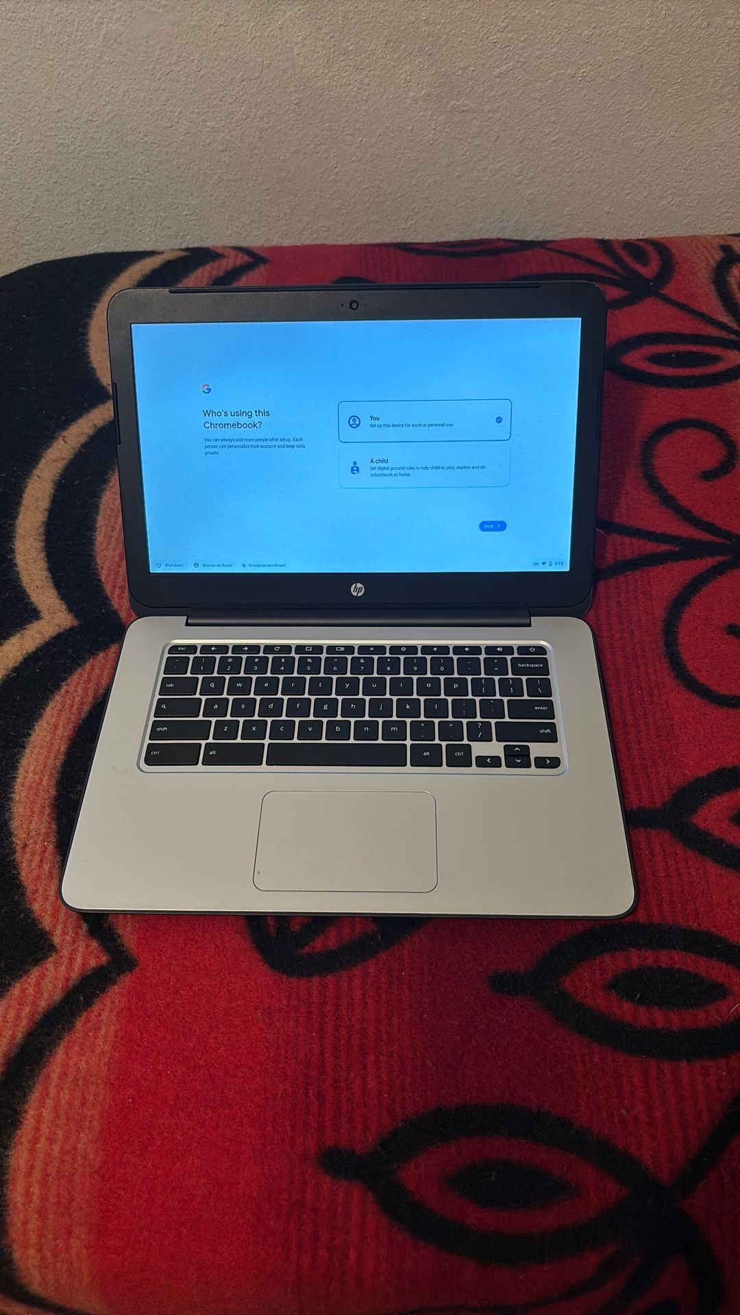 HP Chrome Book