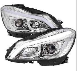 Mercedes Benz C Class 2012-2014 headlights