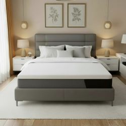 Full Size Hybrid Mattress 12 inch, Individual Pocketed Spring for Motion Isolation, Strong Edge Support, Breathable Fabric, Machine Washable Zippered 