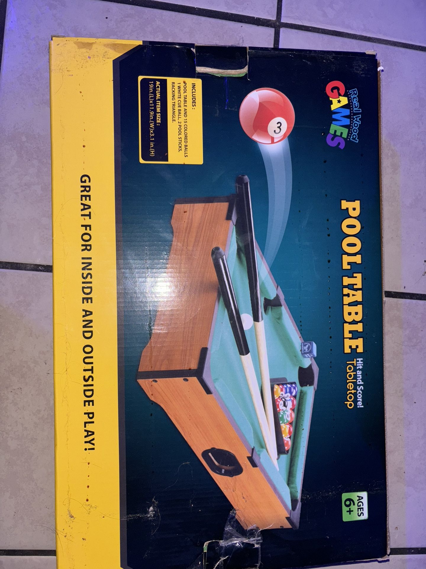pool table