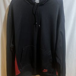 Nike Pullover Hoodie Size XL Black Red Used Good Condition $50 Meet Up In Irving @dfwgoods