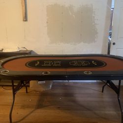 Poker table Good Condition 