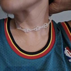 Vintage Crystal Choker With Bracelet 