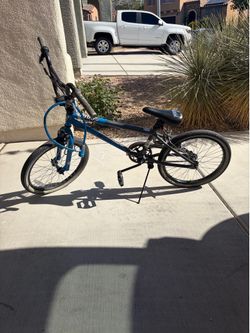 Mongoose Delivering to Mumbai 400Brand: Mongoose 20" Mongoose Mode 100 Boys' BMX Outdoor Bike, Blue/Gray