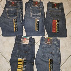 BRAND NEW WHITH TAGS ARIAT FR M4 M5 M7 MEN'S JEANS SIZE 32X32