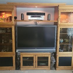 Solid Wood Wall Unit