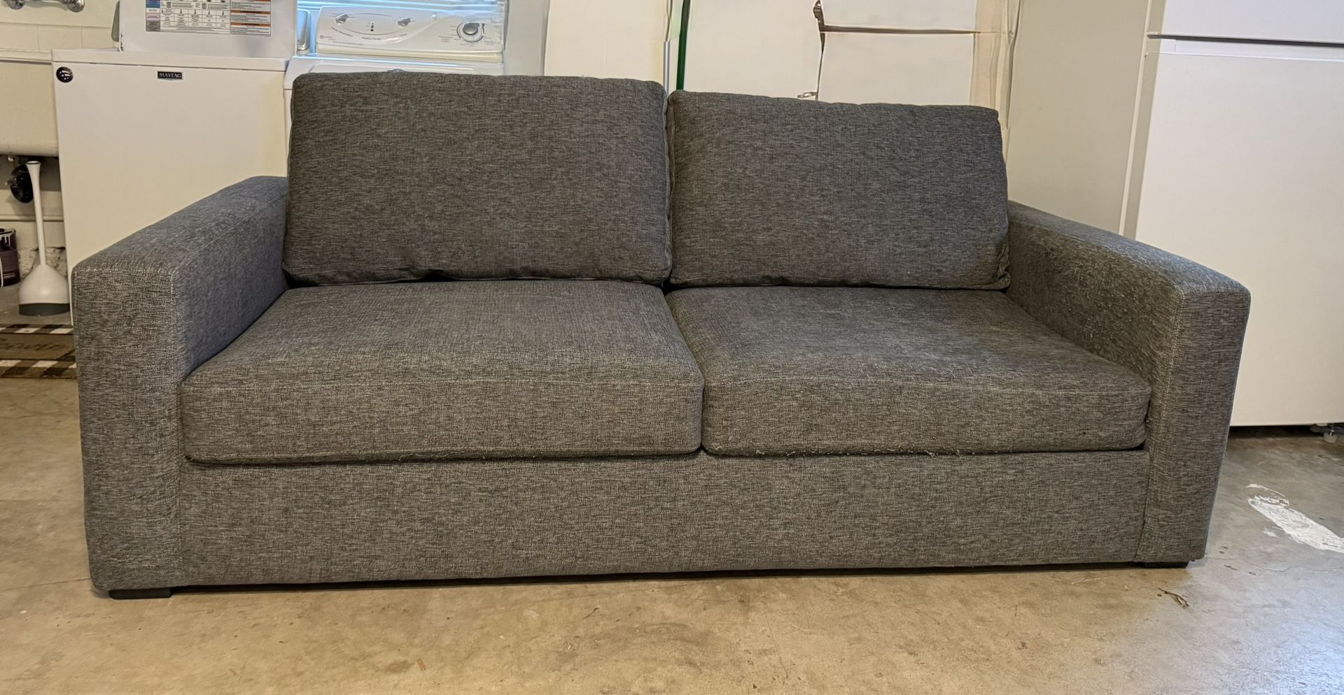 86” SOFA PEWTER COLOR