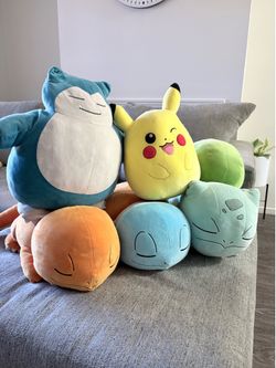 Pokemon plushies