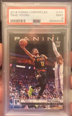 2018 Panini Chronicles Trae Young RC #131 – PSA 9 Mint (Atlanta Hawks