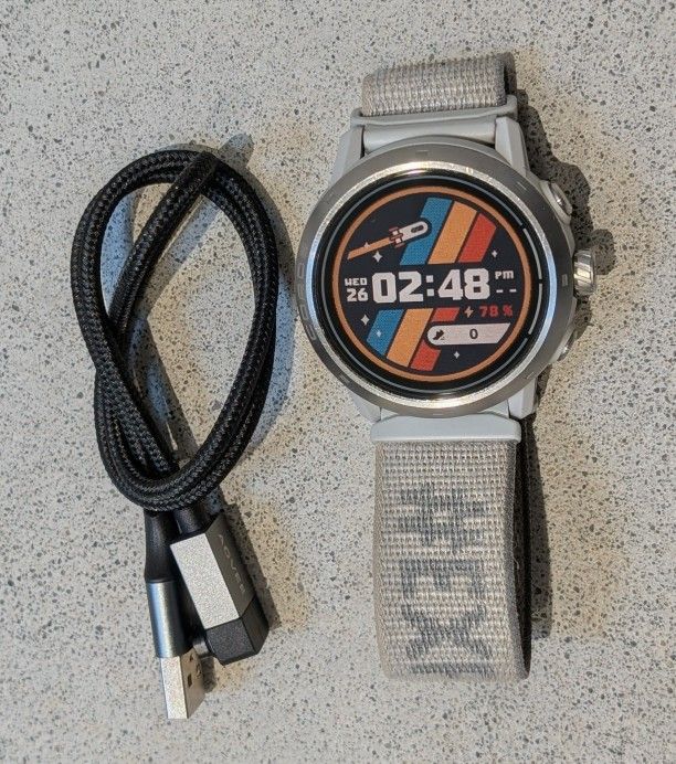 COROS Apex 2 Pro GPS Multisport Watch Heart Rate Monitor Gray / Grey / Silver