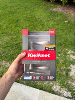 (Silver) kwikset door handle