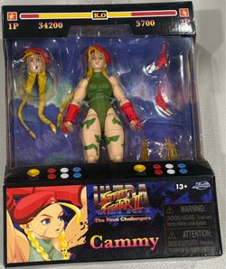 Jada Toys Cammy Street Fighter II The Final Challengers Action Figure 13+
