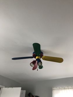 Kids Room Ceiling Fan/Light