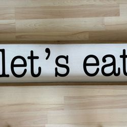Wood Wall Decor - Let’s Eat Hobby Lobby