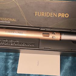 BRAND NEW IN BOX FURIDEN Professional Salon Quality Hair Straightener, Hair Straightener and Curler 2 in 1, Flat Iron Curling Iron in One