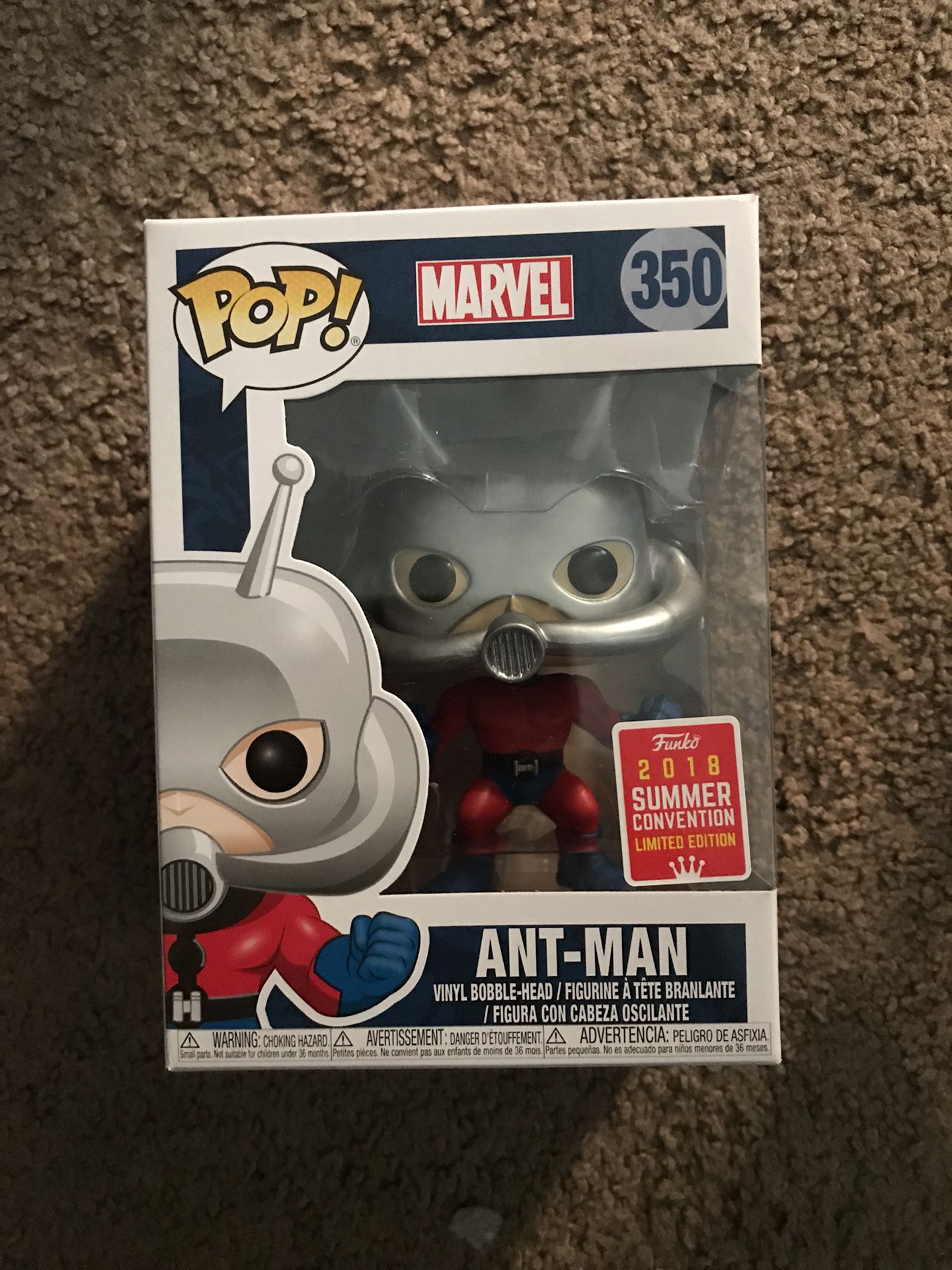 brug Dislocatie Master diploma Funko Pop Marvel Classic Ant Man SDCC Shared Exclusive for Sale in Garden  Grove, CA - OfferUp