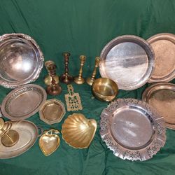 1809 Antiques -brass -copper gold -silver