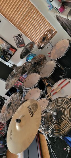 7 piece Tama Superstar Classic drum set