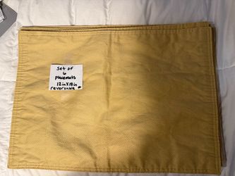 Set Of 6 Reversible Placemats