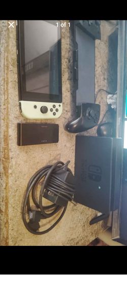 Nintendo Switch Console with Dock and Accessories