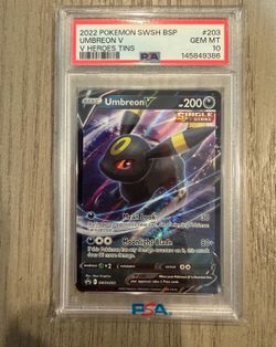 PSA 10 Umbreon V • SWSH203