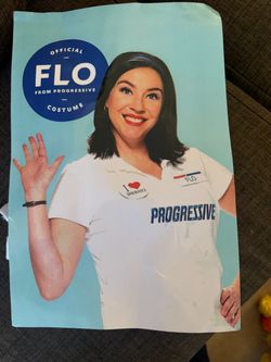 Flo from Progressive Costume