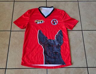 Xolos Mens red Soccer Jersey Size Medium