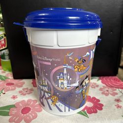 🏡Walt Disney World 50th Anniversary Celebration Refillable Popcorn Bucket