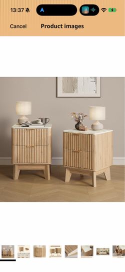 Nightstand set of 2